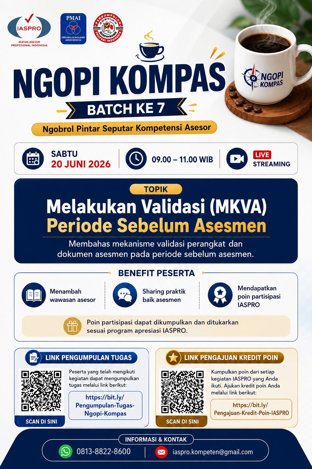 NGOPI KOMPAS 7 - Melakukan Validasi (MKVA) Periode Sebelum Asesmen