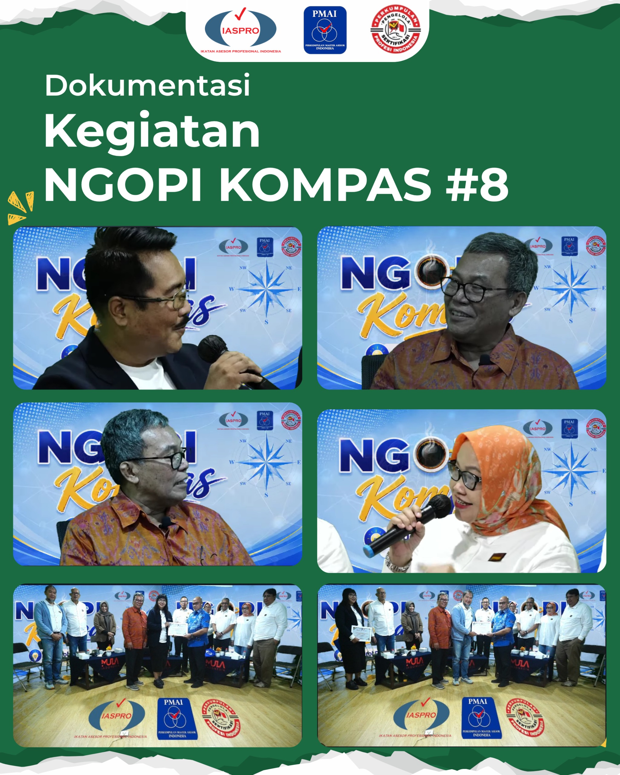 Dokumentasi Kegiatan Ngopi Kompas #8
