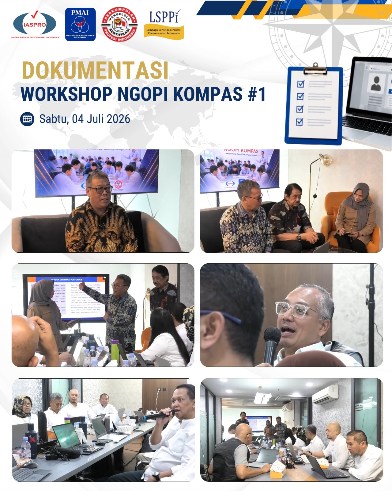 Dokumentasi Kegiatan Workshop Ngopi Kompas #1