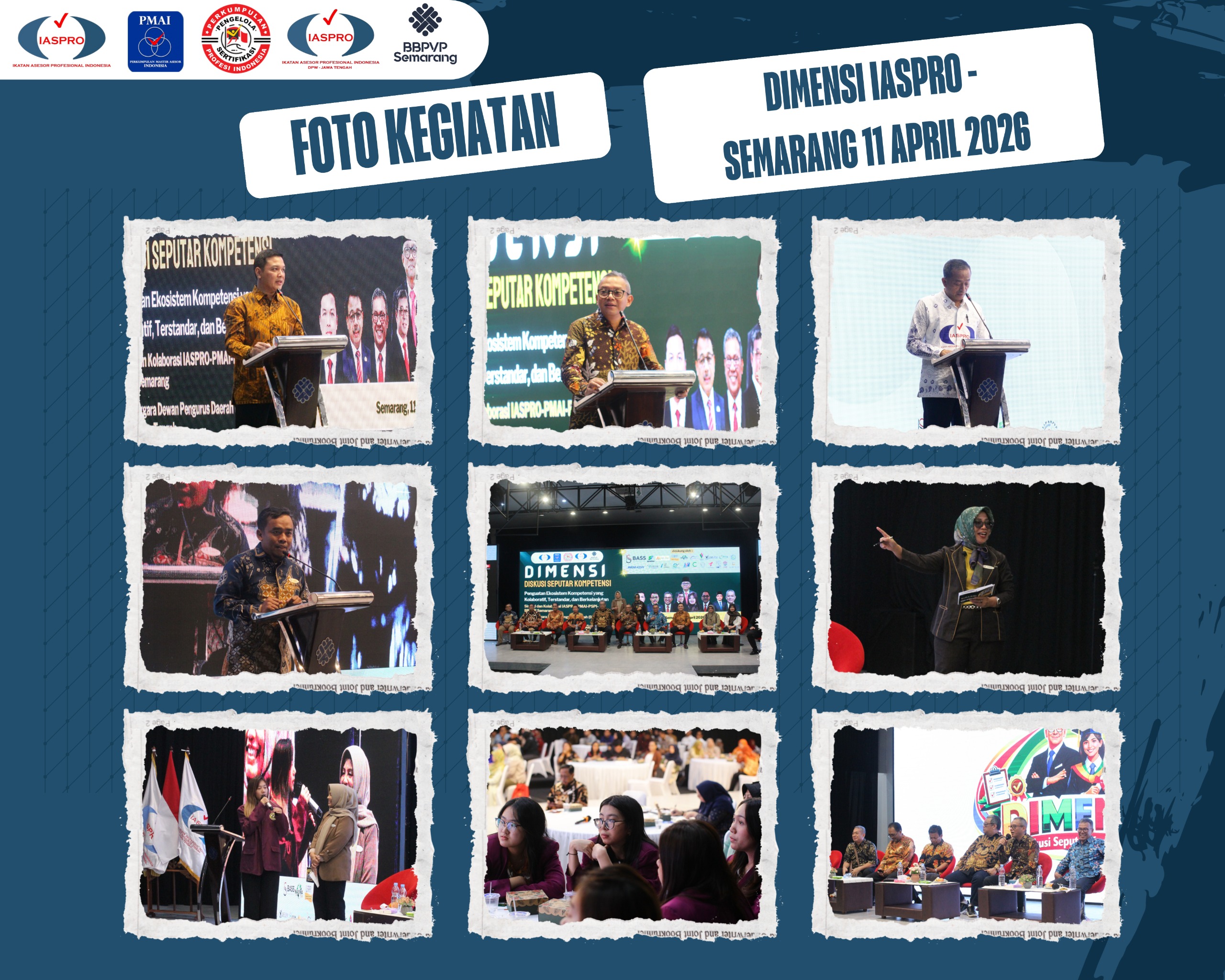 Dokumentasi Kegiatan DIMENSI (Diskusi Seputar Kompetensi) IASPRO