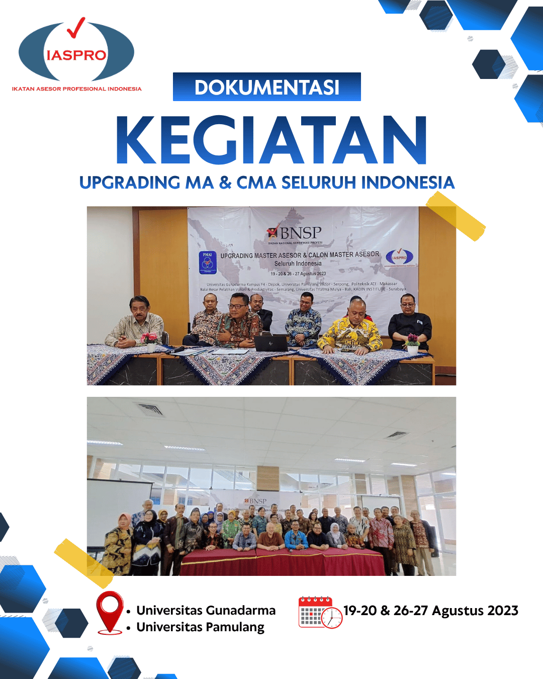 UPGRADING MA & CMA SELURUH INDONESIA
