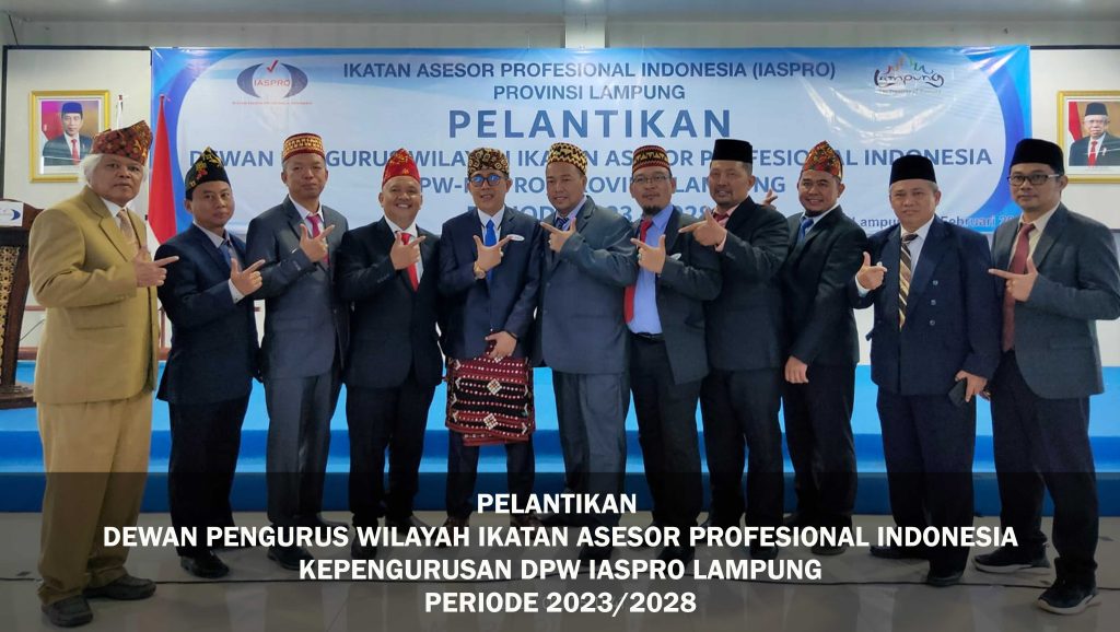 Pelantikan DPW IASPRO Provinsi Lampung – Sabtu, 25 Februari 2023