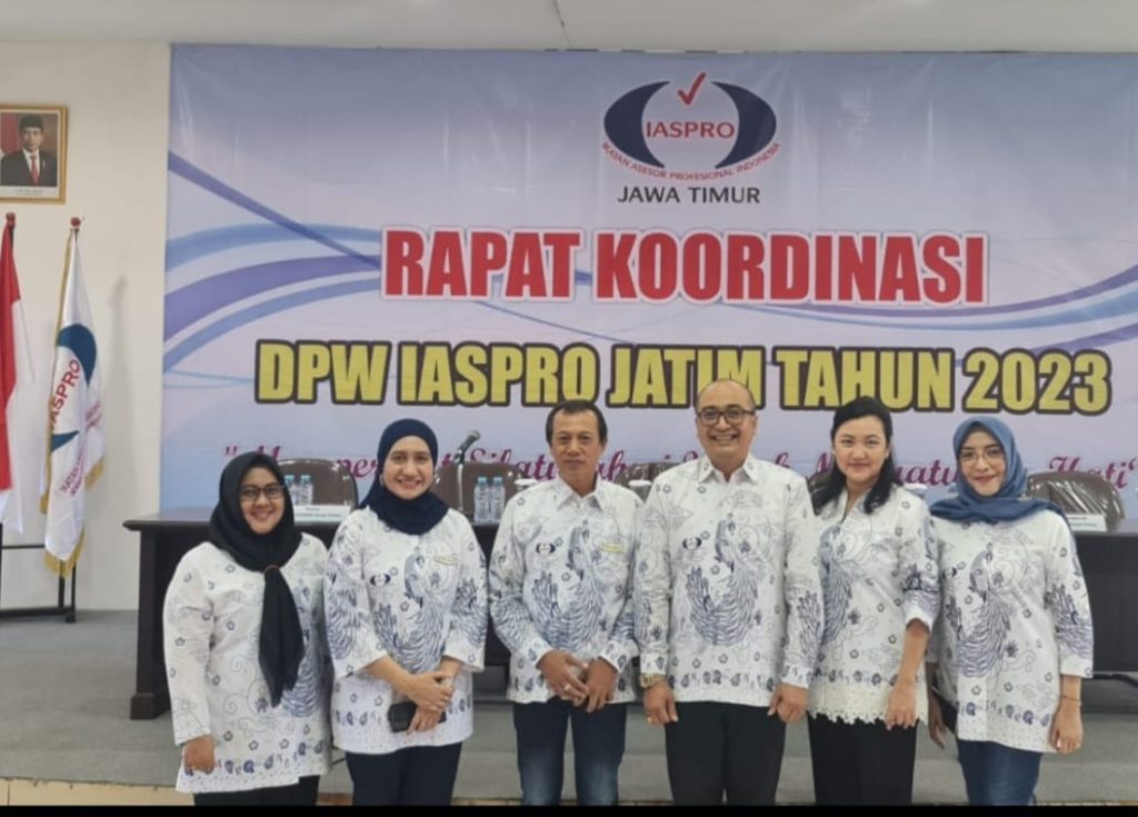 Rapat Koordinasi DPW IASPRO Jawa Timur Tahun 2023