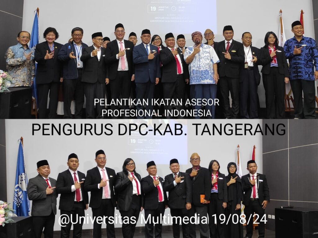 Pelantikan Pengurus DPC IASPRO Tangerang, Sabtu 19 Agustus 2024