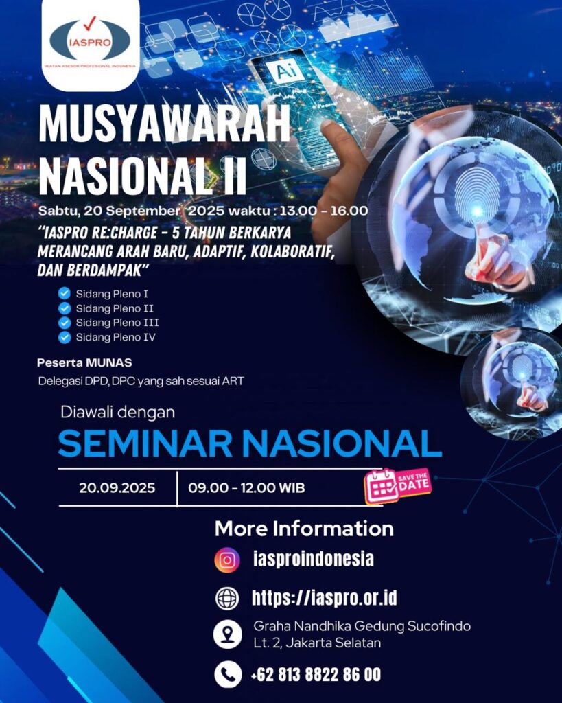 Seminar Nasional (SEMNAS) dan Musyawarah Nasional (MUNAS) II IASPRO